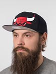 Бейсболка MITCHELL NESS арт. HS9761-CBUBLCK Chicago Bulls NBA (черный)